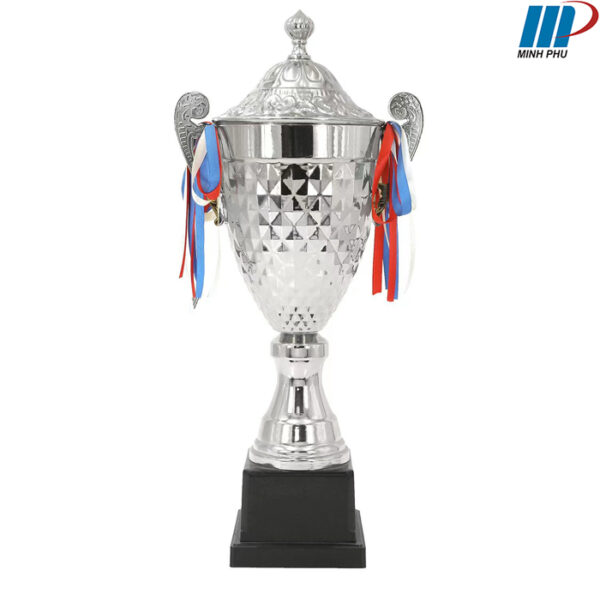 Cúp kim loại màu bạc TL-011